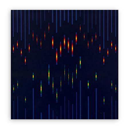 PAOLO MINOLI (1942-2004) - Gocce stellate e notte svanisce (Campo Bluscuro 121), 1997