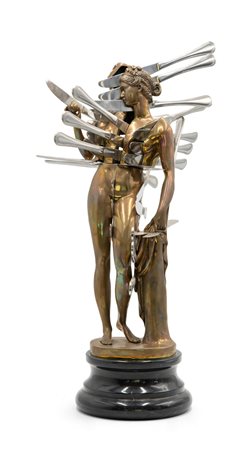 FERNANDEZ ARMAN (1928 - 2005) - Senza Titolo (Monsieur est servi), 1998