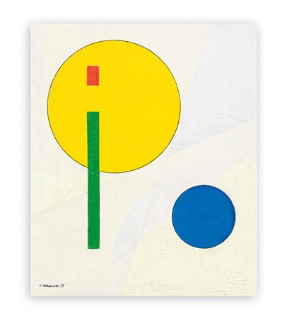 LUIGI VERONESI (1908-1998) - Costruzione KZ 13, 1997 (2751)