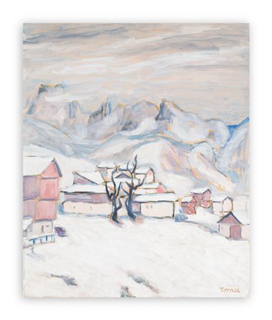 FIORENZO TOMEA (1910-1960) - Neve, 1954