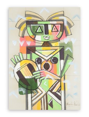 IBRAHIM KODRA (1918-2006) - Senza Titolo