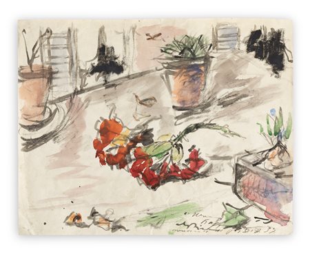 FILIPPO DE PISIS (1896-1956) - Souvenir de Pisis, 1937
