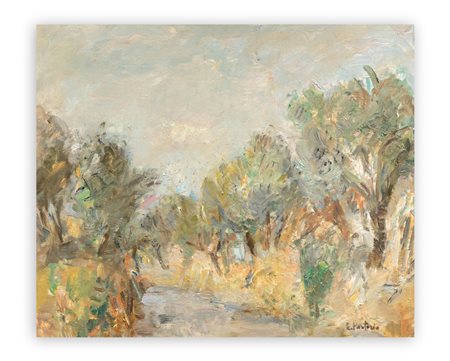 EZIO PASTORIO (1911-2006) - Uliveto