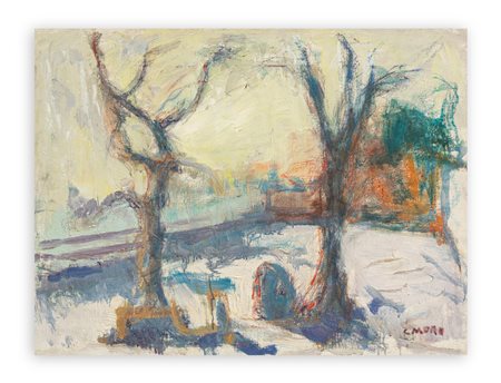 GINO MORO (1901-1977) - Senza Titolo, 1970