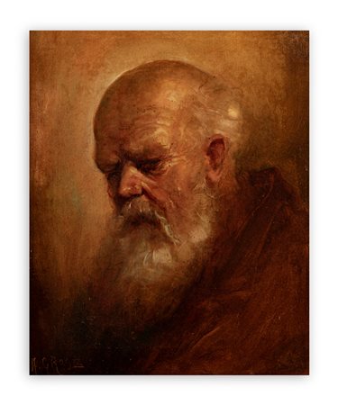 AUGUST IGNATZ GROSZ (1847-1917) - Senza Titolo