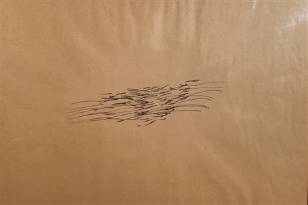 SORDINI ETTORE Milano (Mi) 1934 Senza titolo 1961 grafite su carta...