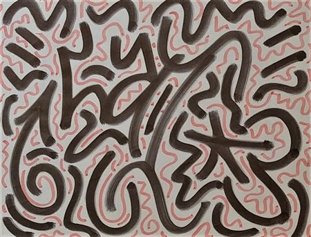 LA2 New York (Stati Uniti) 1967 Senza titolo Pennarelli su carta 23,00x31,00...