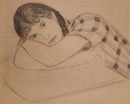 FUMAGALLI GIOVANNI milano (Mi) 1902 Senza titolo 1970 Disegno su carta...