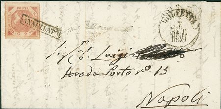 ANTICHI STATI - Napoli - 2 grana - lettera da Terlizzi a Napoli via Molfetta...