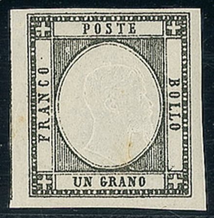 ANTICHI STATI - Napoli - 1861 - 1 grano - gomma integra (19 - 1.100)