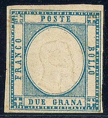 ANTICHI STATI - Napoli - 1861 - 2 grana - tripla effigie - cert. Bottacchi...