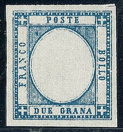 ANTICHI STATI - Napoli - 1861 - 2 grana - senza effigie - gomma integra (20ia)