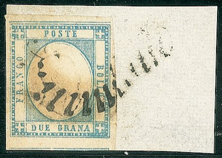 ANTICHI STATI - Napoli - 2 grana - filetto esterno orizzontale in alto (20k -...