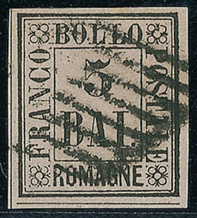 ANTICHI STATI - Romagne - 1859 - 5 bai - Diena (6 - 650)