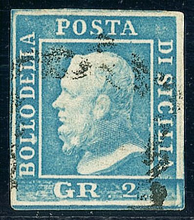 ANTICHI STATI - Sicilia - 1859 - 2 grana - posizione 54 (8 - 200)