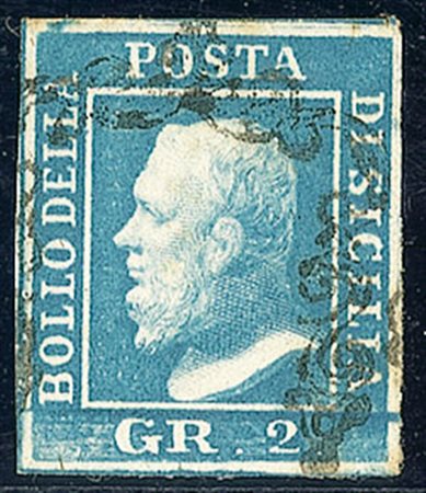 ANTICHI STATI - Sicilia - 1859 - 2 grana - posizione 89 (8 - 200)