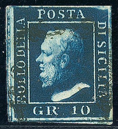 ANTICHI STATI - Sicilia - 1859 - 10 grana (12 - 700)