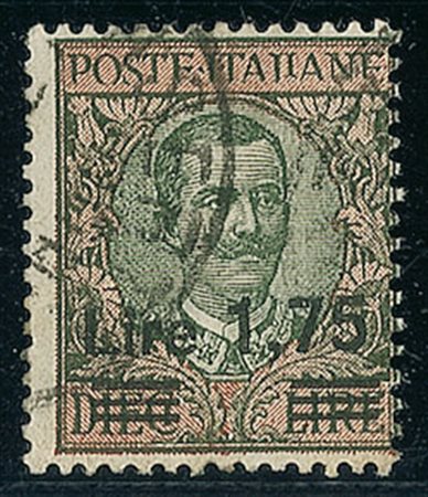REGNO D'ITALIA - 1925 - 1,75 lire su 10 - Poste Italiane con lettere...