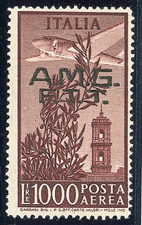 EMISSIONI LOCALI - 1948 - 1000 lire - gomma integra (16 Aerea - 350)