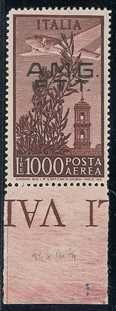 EMISSIONI LOCALI - 1948 - 1000 lire - gomma integra (16 Aerea - 350)
