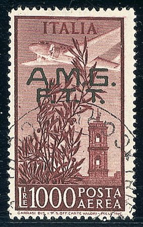 EMISSIONI LOCALI - 1948 - 1000 lire (16 Aerea - 450)