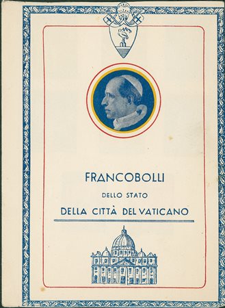 VATICANO - 1949 - Anno Santo - 21.12.49 - folder FDC con la serie completa...