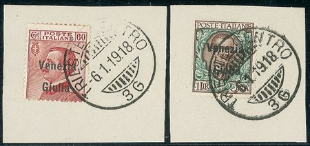 OCCUPAZIONI - 1918/1919 - Soprastampati - serie completa - 11 valori su...