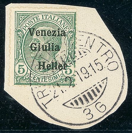 OCCUPAZIONI - 1919 - 5 heller - senza cifra (30ca - 180+)