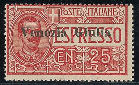 OCCUPAZIONI - 1919 - 25 cent - gomma integra (1 Espressi - 350)