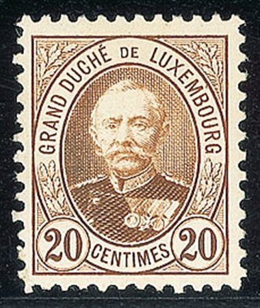 EUROPA - 1893 - 20 cent bruno scuro - Raybaudi (61a)