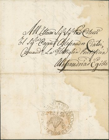 PREFILATELICHE-FRANCHIGIE-DOCUMENTI - 1840 - lettera del 4.12 da...