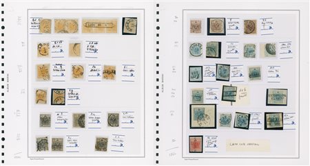 LOTTI VOLUMINOSI - LOMBARDO VENETO - 1850/1864 - Collezione specializzata su...