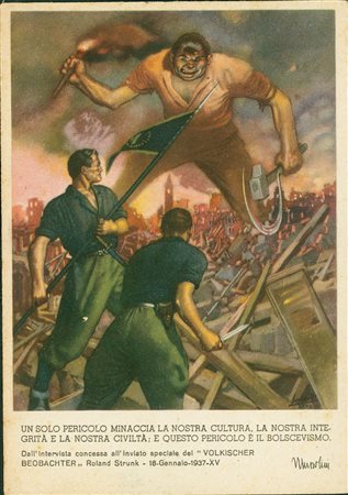 LOTTI VOLUMINOSI - CARTOLINE - Boccasile - otto cartoline diverse (una usata)...