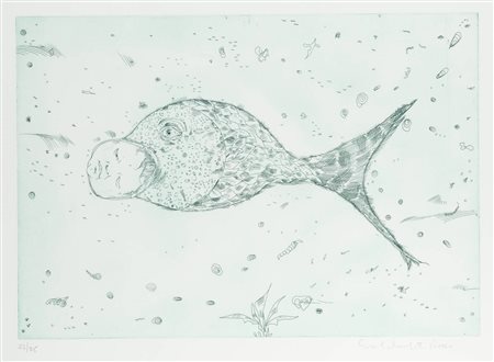 ENRICO COLOMBOTTO ROSSO<BR>Torino 1925 - 2013 Casale Monferrato (AL)<BR>"Senza titolo"