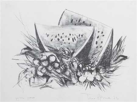 TINO AIME<BR>Cuneo  1931 - 2017 Gravere (TO)<BR>"Angurie" 1972