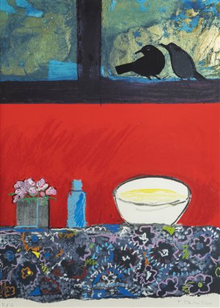 FRANCESCO TABUSSO<BR>Sesto San Giovanni (MI) 1930 - 2012 Torino<BR>"Interno gallego" anno 1999