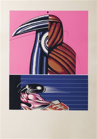 SERGIO SARRI<BR>Torino 1938<BR>"Oggetto" 1970