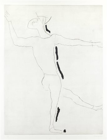 MARINO MARINI<BR>Pistoia 1901 - 1980<BR>"Gioco I" 1973