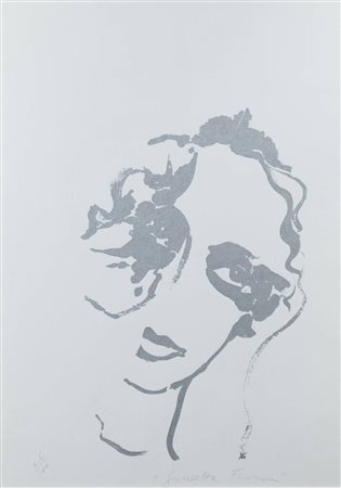 GIOSETTA FIORONI<BR>Roma 1932<BR>"Senza titolo" 1970 circa