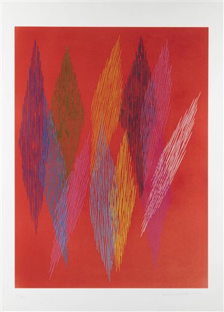 PIERO DORAZIO<BR>Roma 1927 - 2005 Todi (PG)<BR>"Composizione", primi anni 1996