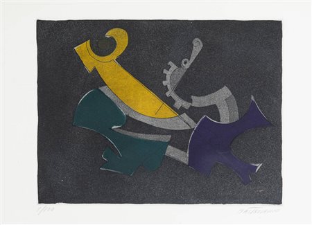 UMBERTO MASTROIANNI<BR>Fontana Liri (FR) 1910 - 1998 Marino (Roma)<BR>"Senza titolo"