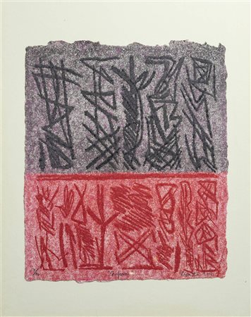 RICCARDO LICATA<BR>Torino 1929 - 2014 Venezia<BR>"Inferno" 2001