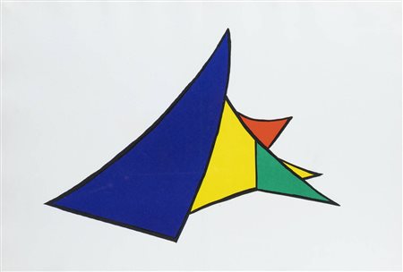 ALEXANDER CALDER<BR>Lawton (USA) 1898 - 1976 New York (USA)<BR>"Etend" 1963