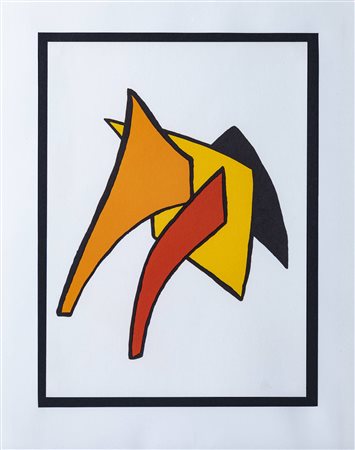 ALEXANDER CALDER<BR>Lawton (USA) 1898 - 1976 New York (USA)<BR>"Dance" 1963