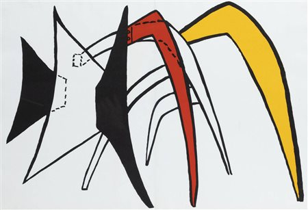 ALEXANDER CALDER<BR>Lawton (USA) 1898 - 1976 New York (USA)<BR>"Tamanoir" 1963