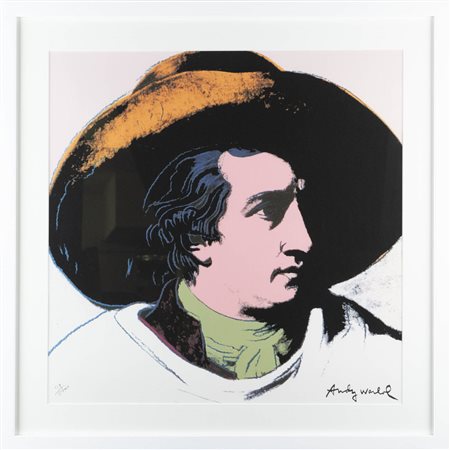 ANDY WARHOL<BR>Pittsburgh (USA) 1927 - 1987 New York (USA)<BR>"Goethe"