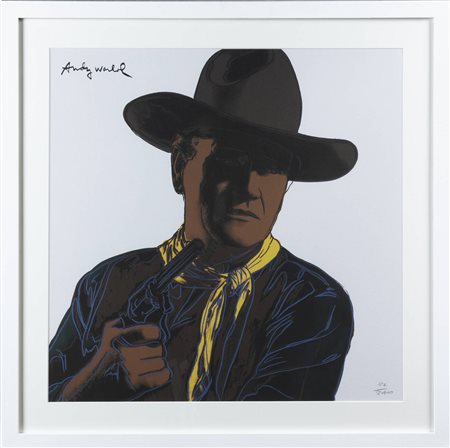 ANDY WARHOL<BR>Pittsburgh (USA) 1927 - 1987 New York (USA)<BR>"John Wayne"