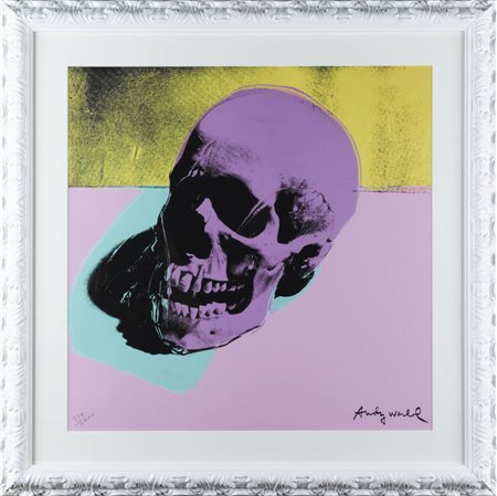 ANDY WARHOL<BR>Pittsburgh (USA) 1927 - 1987 New York (USA)<BR>"Teschio"