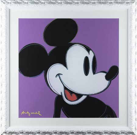 ANDY WARHOL<BR>Pittsburgh (USA) 1927 - 1987 New York (USA)<BR>"Mickey mouse"