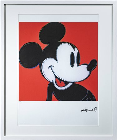 ANDY WARHOL<BR>Pittsburgh (USA) 1927 - 1987 New York (USA)<BR>"Mickey Mouse"